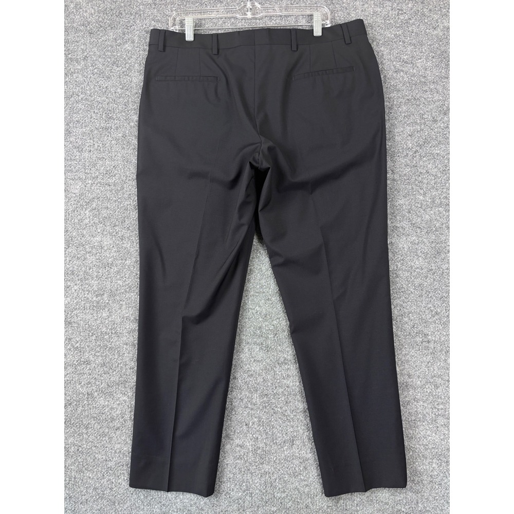 PS Paul Smith Dress Pants Mens 36x29 Blue Navy Wool Mohair Blend Trousers - Picture 3 of 6